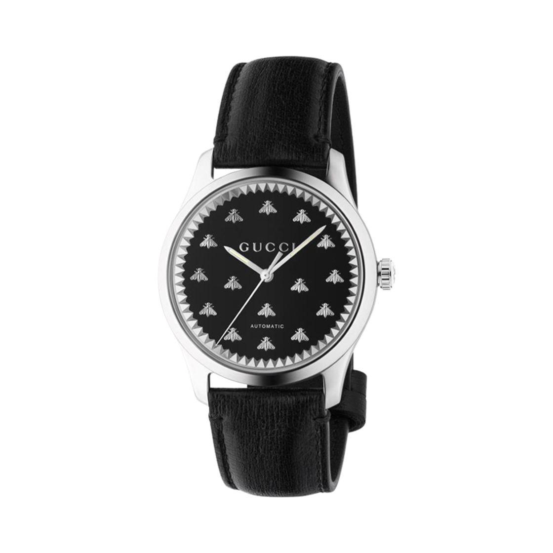구찌 G-타임리스 오토매틱 42mm 레더 블랙(Gucci G-Timeless Automatic 42mm Leather Black)