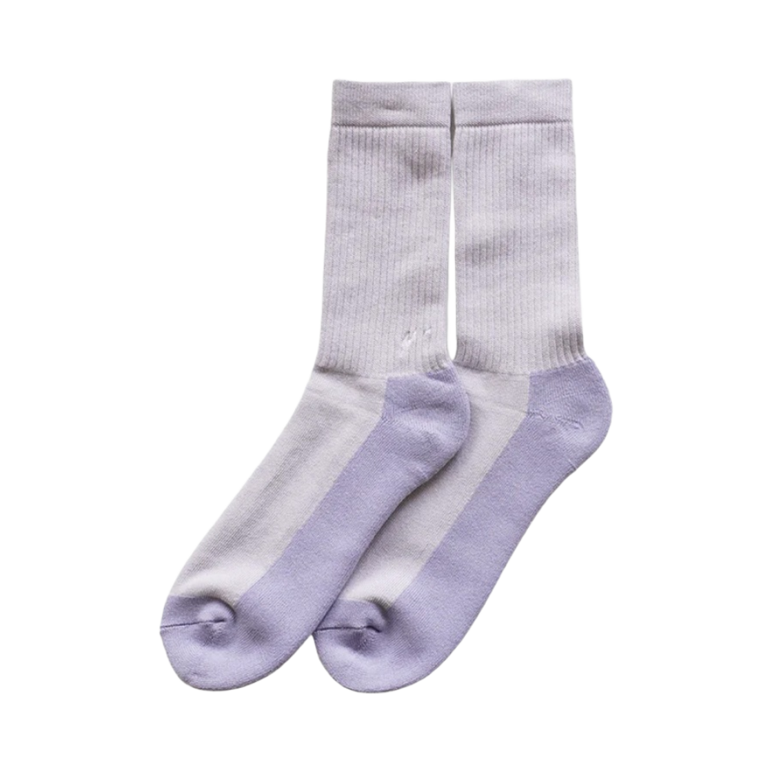 DSC09333 Ancellm 2Tone Logo Socks Purple
