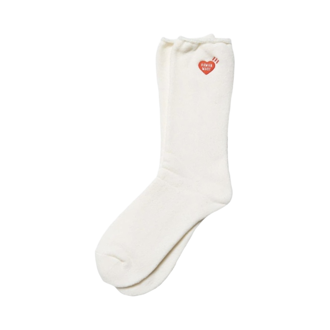 휴먼 메이드 플레이팅 파일 삭스 화이트(Human Made Plating Pile Socks White) - 1