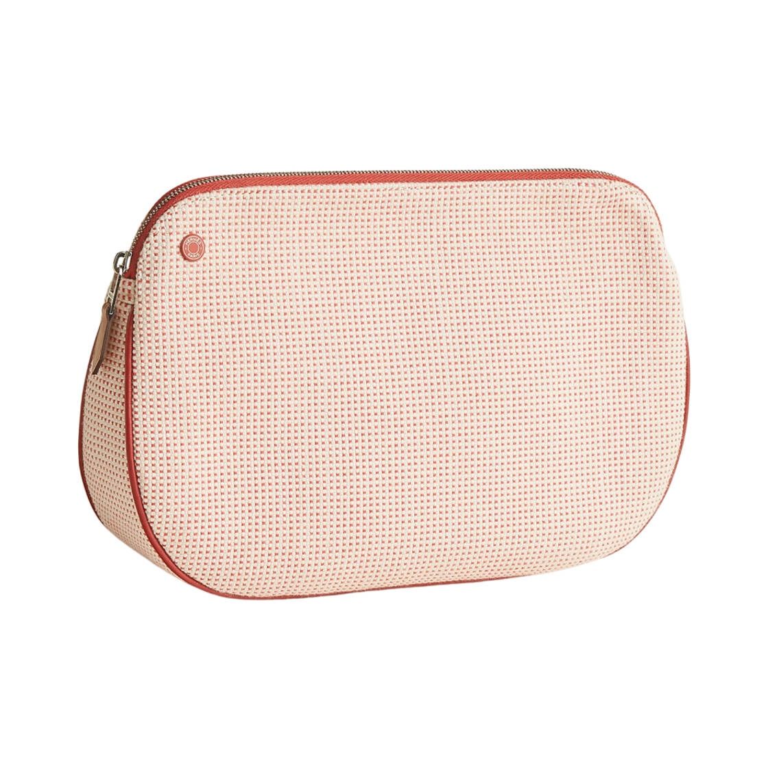 H103804M01 Hermes Echappee Case Tricolor H Canvas & Vermillon