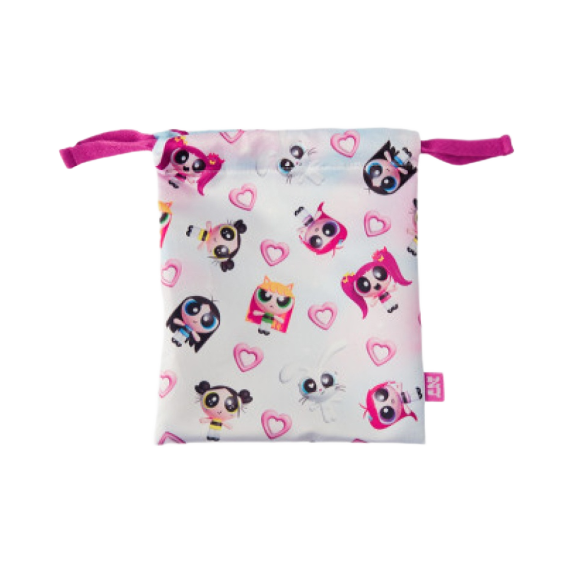 뉴진스 x 파워퍼프걸 스트링 파우치(Newjeans x The Powerpuff Girls String Pouch)