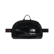 Supreme x The North Face Faux Fur Waist Bag Black - 20FW