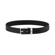Louis Vuitton Pont Neuf 35mm Taiga leather Belt Black