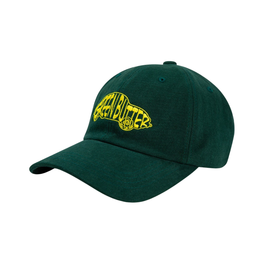 그린 버터 우먼 카 로고 볼 캡 다크 그린(Green Butter Women Car Logo Ball Cap Dark Green) - 1