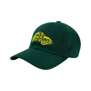 Green Butter Women Car Logo Ball Cap Dark Green