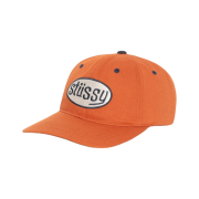 Stussy Pitstop Low Pro Cap Rust
