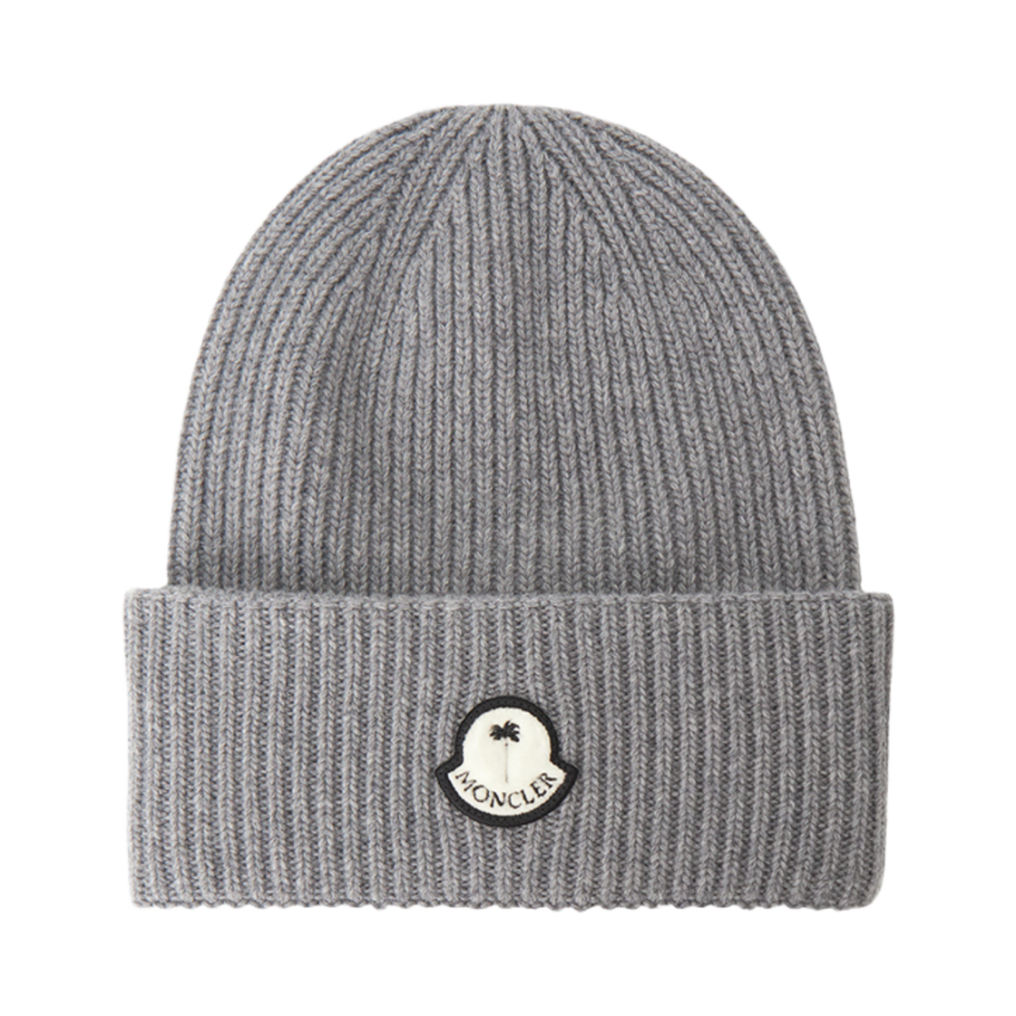 몽클레르 x 팜 엔젤스 울 비니 그레이 - 24FW(Moncler x Palm Angels Wool Beanie Grey - 24FW) - 1