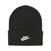 (W) Nike Peak Futura Beanie Black White