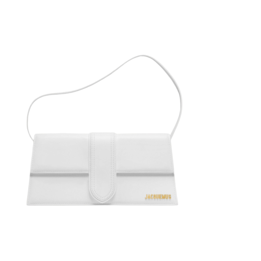 Jacquemus Le Bambino Long Flap Bag White