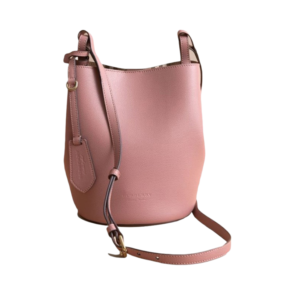 버버리 론 버킷 크로스바디백 라이트 엘더베리(Burberry Lorne Bucket Crossbody Bag Light Elderberry) - 1