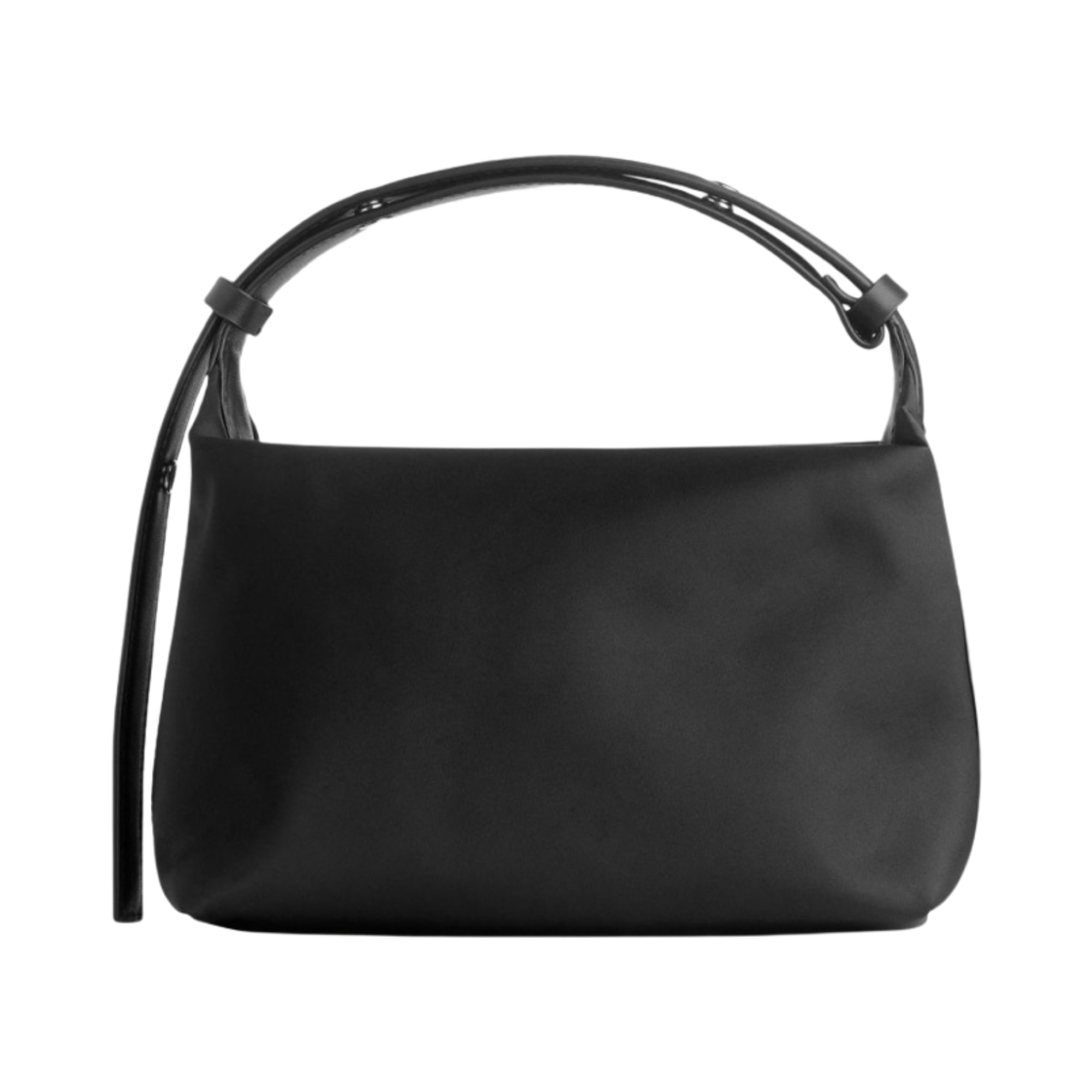 1195195-001 Arket Leather Detailed Crossbody Bag Black