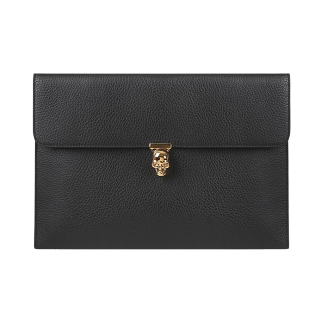 5541971DD0G1000 Alexander McQueen Skull Clutch Black