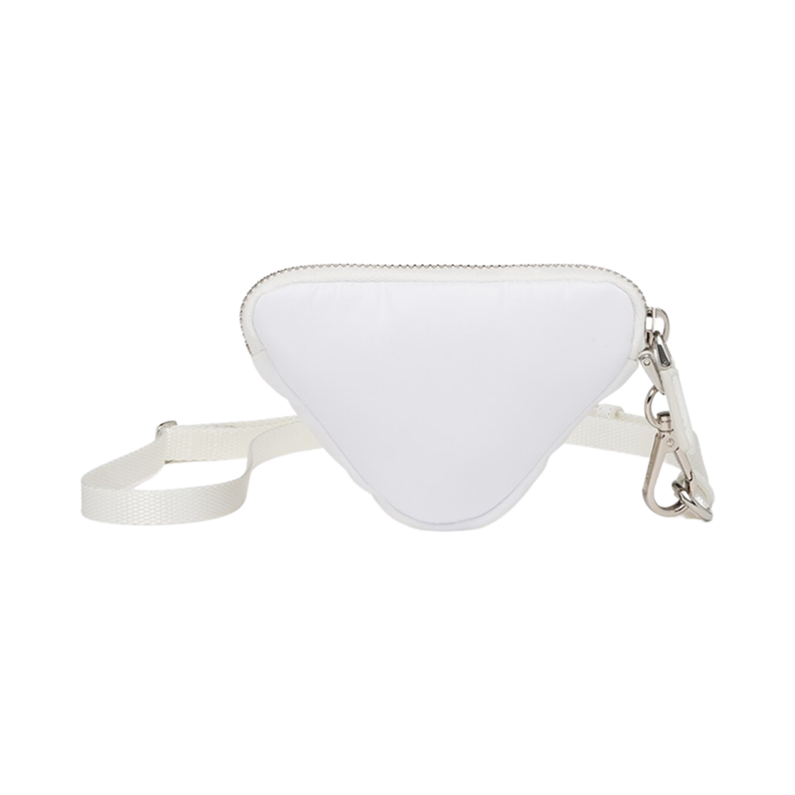 프라다 리나일론 미니 파우치 화이트(Prada Re-Nylon Mini Pouch White) - 2
