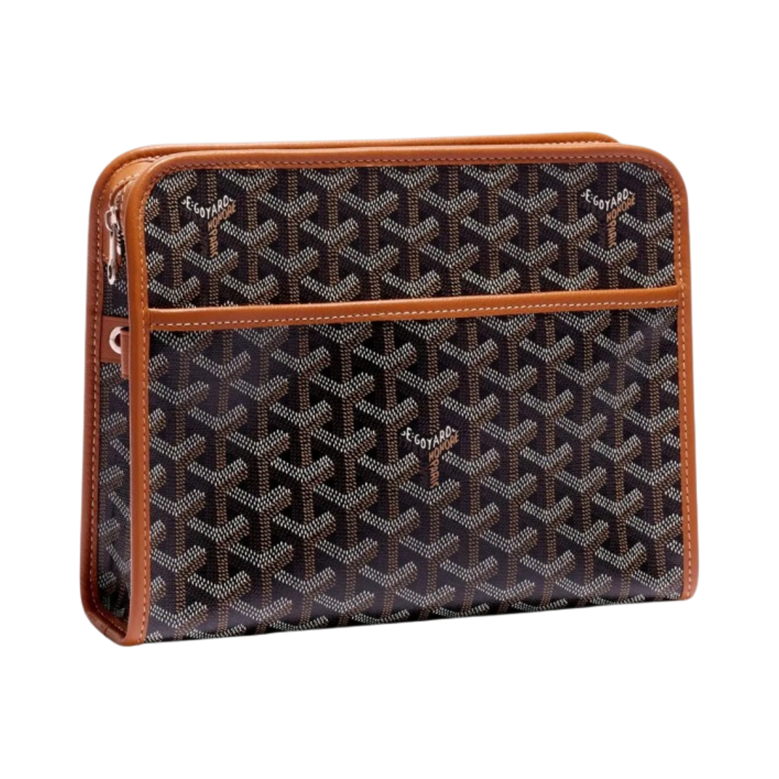 고야드 쥬방스 토일렛백 MM 블랙 탄(Goyard Jouvence MM Toilet Bag Black Tan)