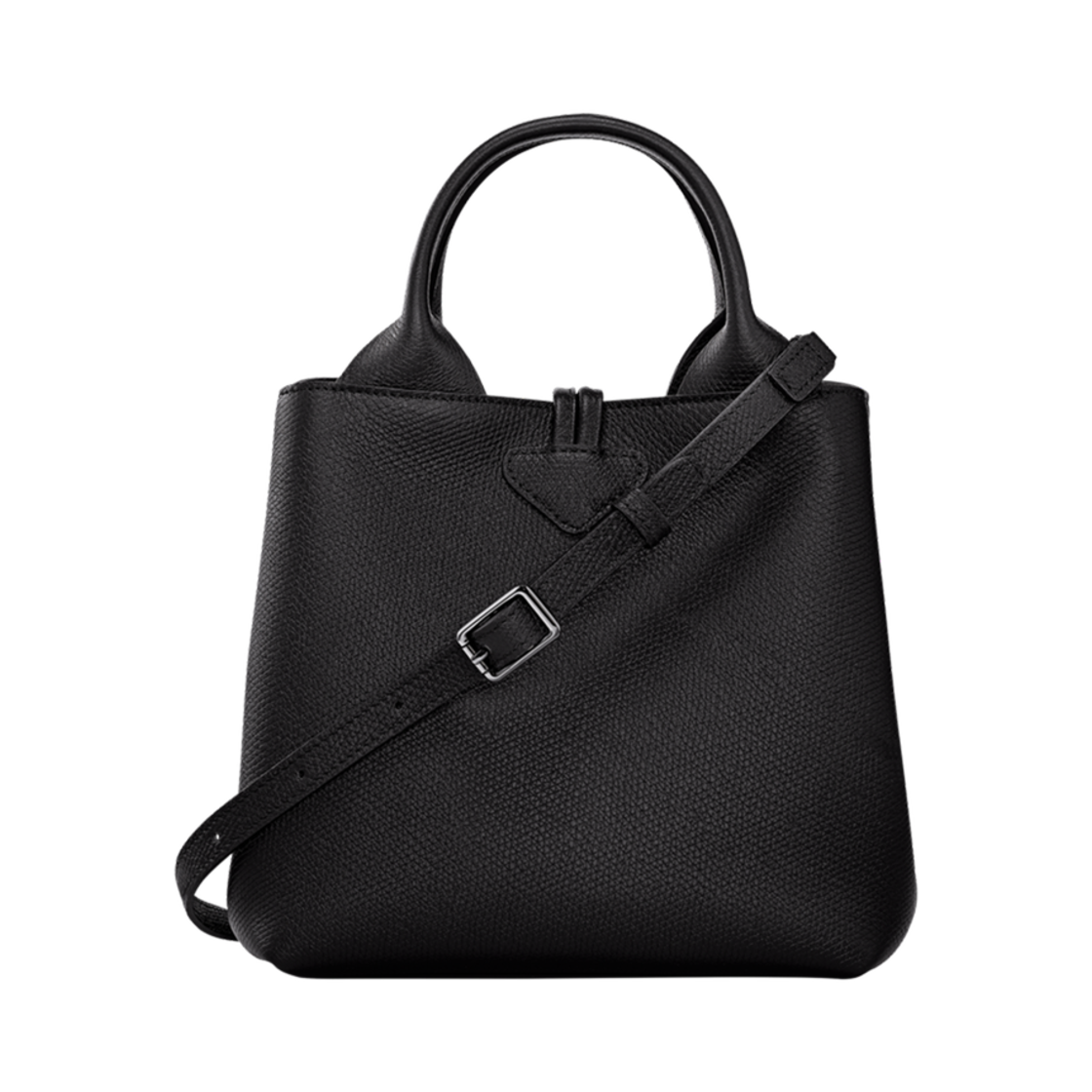 롱샴 르 로조 S 탑 핸드백 블랙(Longchamp Le Roseau S Top Handbag Black) - 2
