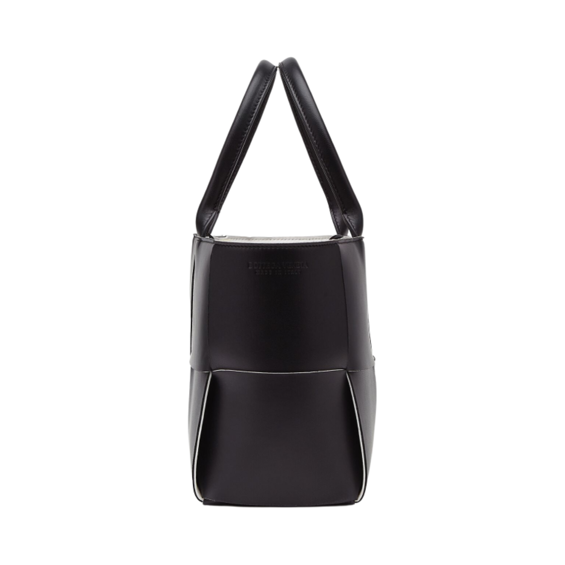 보테가 베네타 아르코 레더 토트백 블랙 화이트(Bottega Veneta Arco Leather Tote Black White) - 2