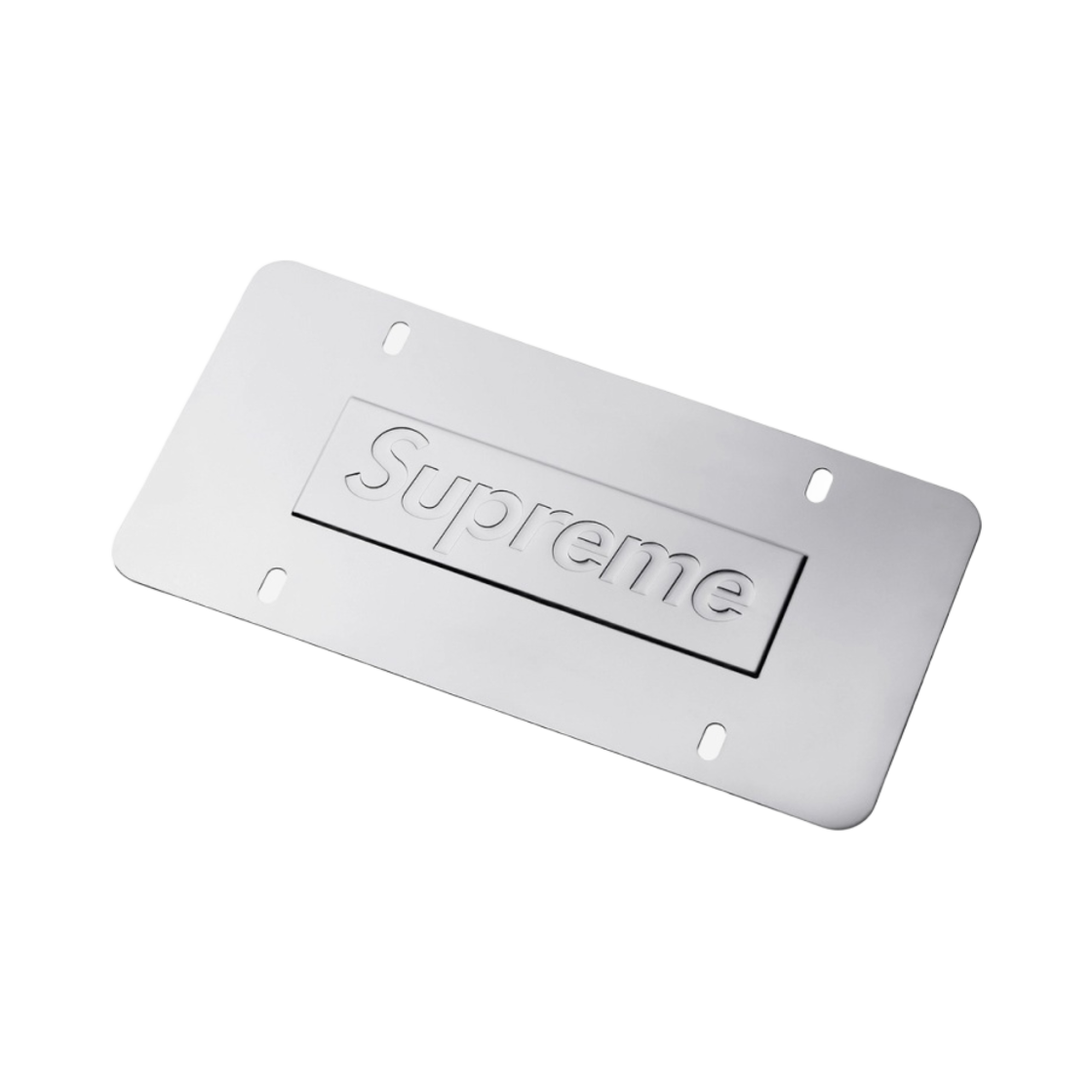 슈프림 체인 라이센스 플레이트 프레임 실버 - 18FW(Supreme Chain License Plate Frame Silver - 18FW) - 4
