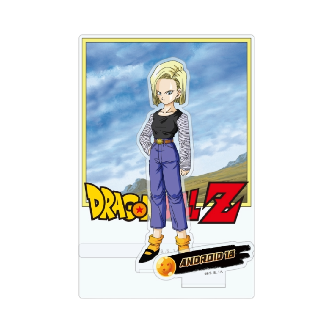 드래곤볼 DBZ 아크릴 디오라마 인조인간 18호(Dragonball Acrylic Diorama Android18)