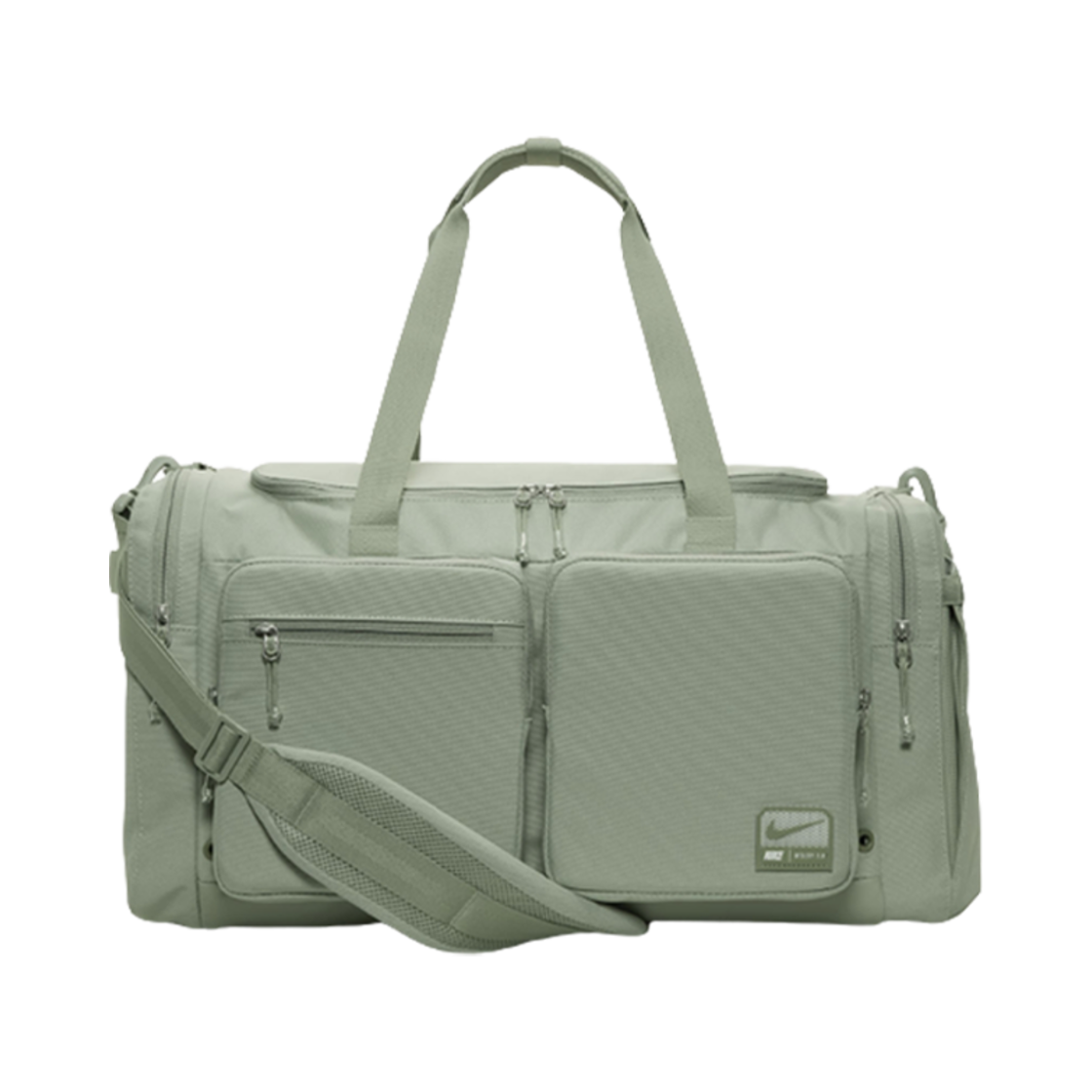 FN4208-370 Nike Utility Power 2.0 Duffle Bag Medium 51L Jade Horizon Oil Green
