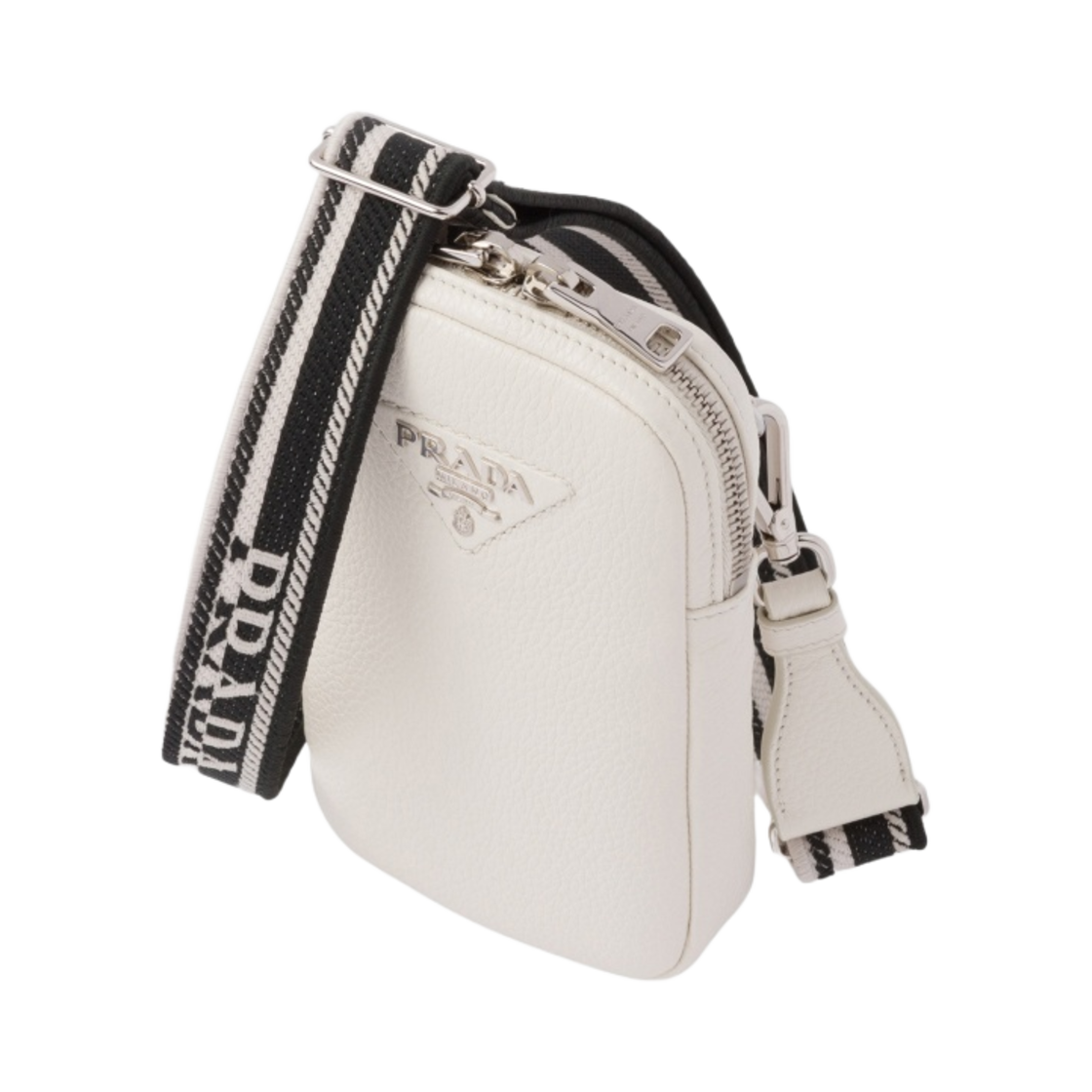 프라다 레더 미니백 화이트(Prada Leather Mini Bag White) - 2