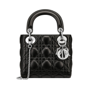Dior Mini Lady Bag Cannage Lambskin Black