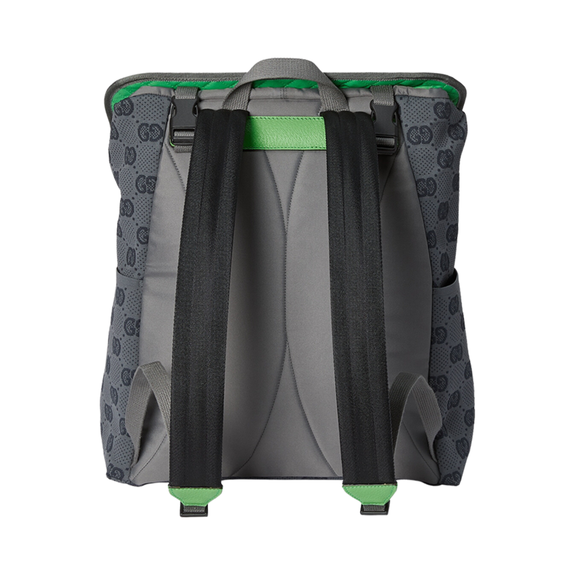 구찌 GG 나일론 백팩 그레이 멀티컬러 나일론(Gucci GG Nylon Backpack Grey Multicolour Nylon) - 3