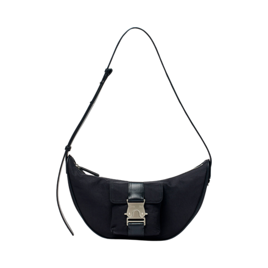 Matin Kim Buckle Hobo Bag Black