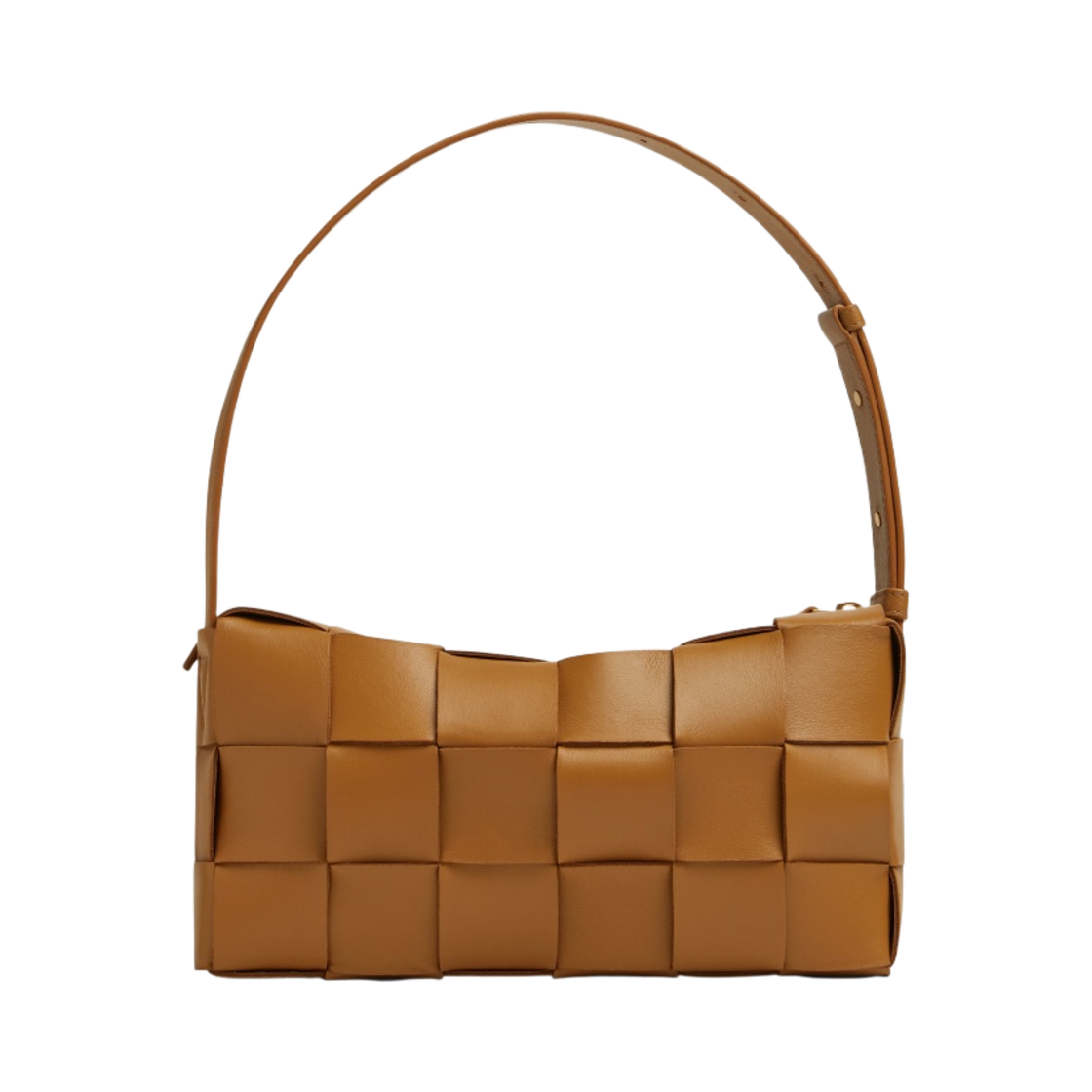 709360VMAY12593 Bottega Veneta Brick Cassette Shoulder Bag Camel - #4