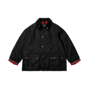 Palace x Barbour Bedale Black - 23FW