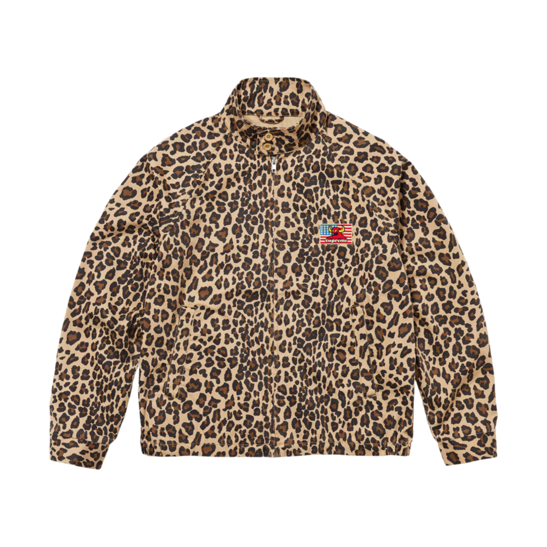 슈프림 x 토이 머신 해링턴 자켓 레오파드 - 24SS(Supreme x Toy Machine Harrington Jacket Leopard - 24SS)