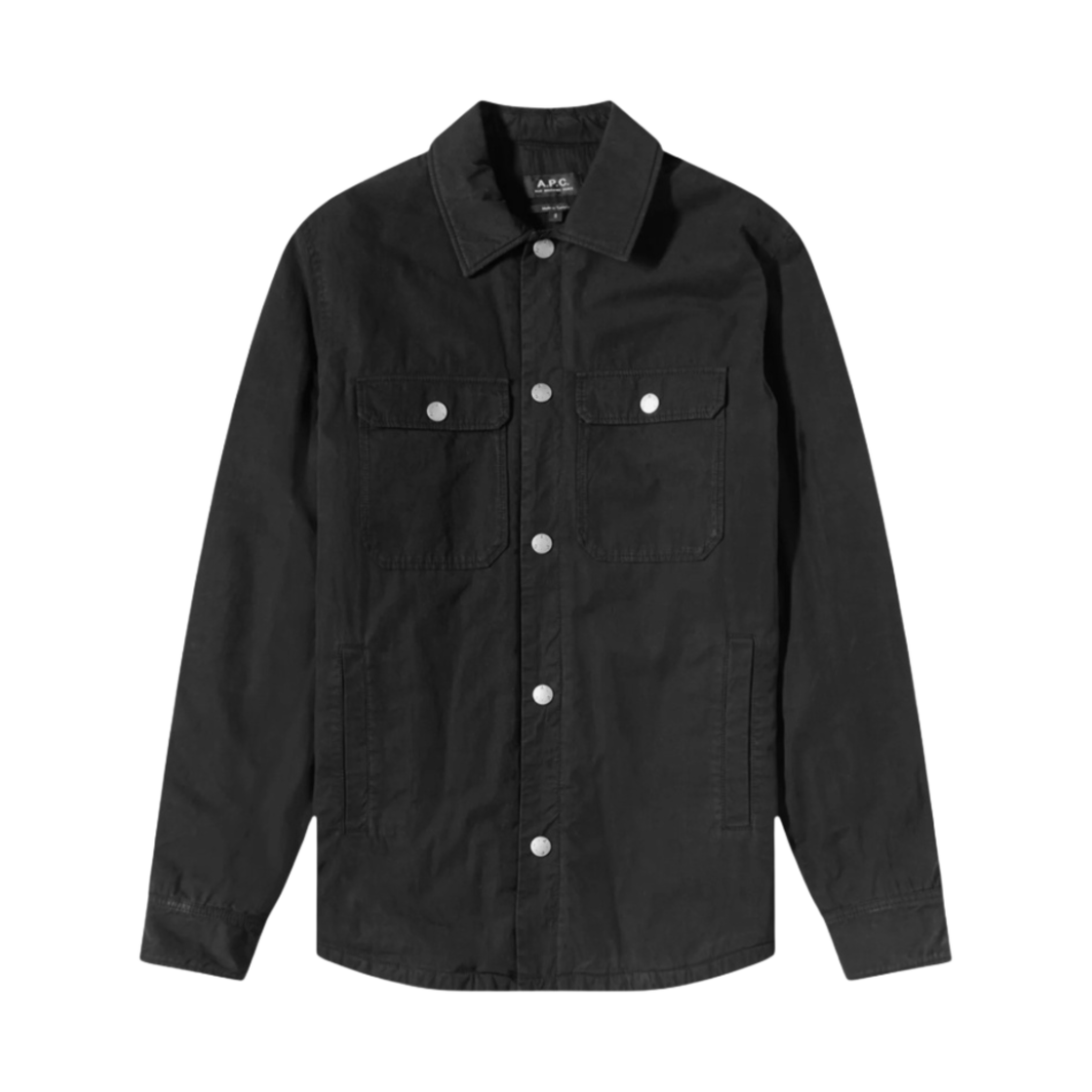 COFAM-H02625-LZZ A.P.C. Alex Shirt Jacket Black
