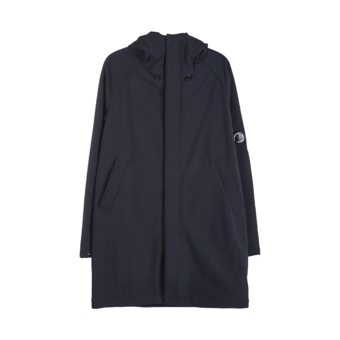 11CMOW105A006097A888 C.P. Company Shell-R Parka Jacket Total Eclipse Blue - 21FW