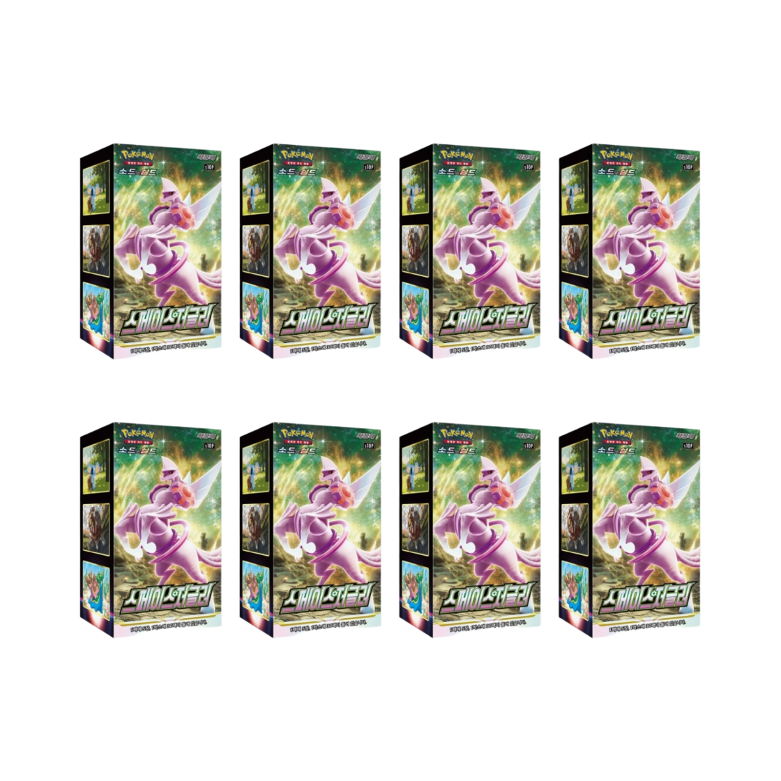 포켓몬 TCG 소드 & 실드 확장팩 스페이스 저글러 8박스 (총 240팩)(Pokemon TCG Sword & Shield Expansion Pack Space Jugler 8 Boxes (Total Pack of 240))