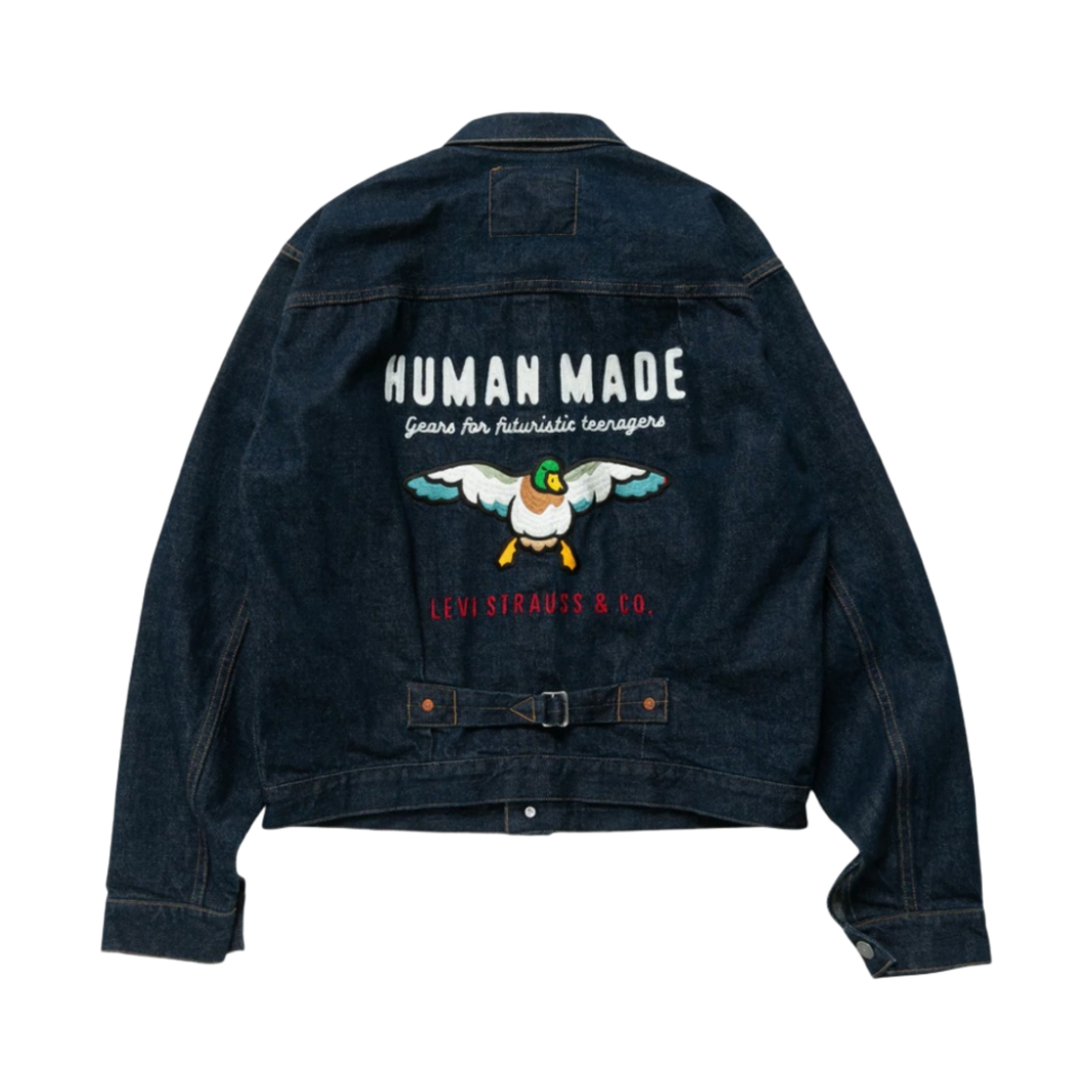 휴먼 메이드 x 리바이스 506 트러커 자켓 인디고
