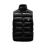 Moncler Tibb Down Gilet Black - 22FW