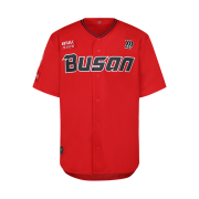 Lotte Giants 25 Camellia Professional Uniform Red (No Marking Ver.)
