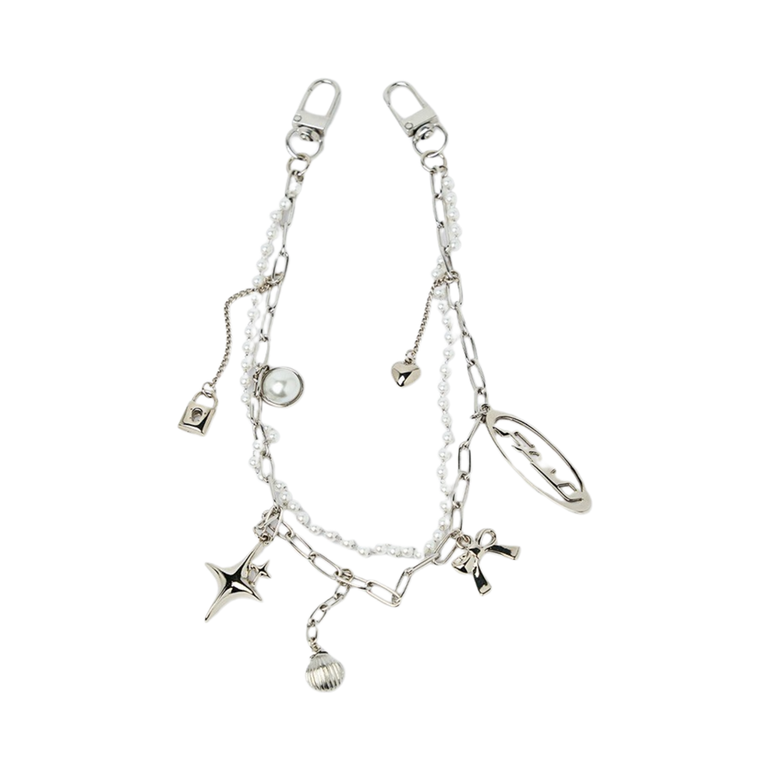 S30565 FAD Silver Layered Chain Metal