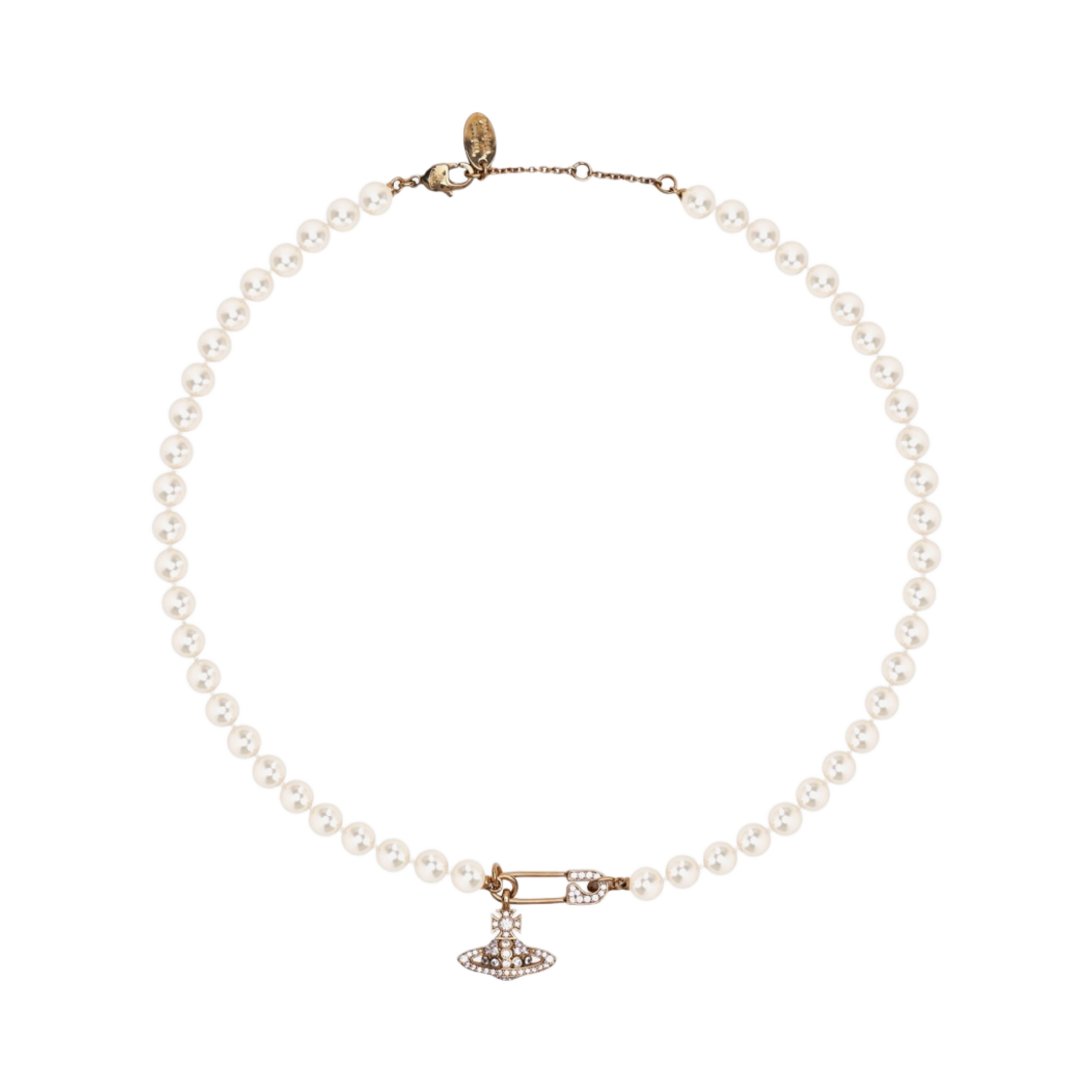 비비안 웨스트우드 루크리스 네클리스 골드