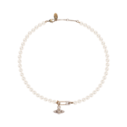 Vivienne Westwood Lucrece Pearl Necklace Gold