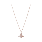 Vivienne Westwood Carmela Bas Relief Pendant Pink Gold