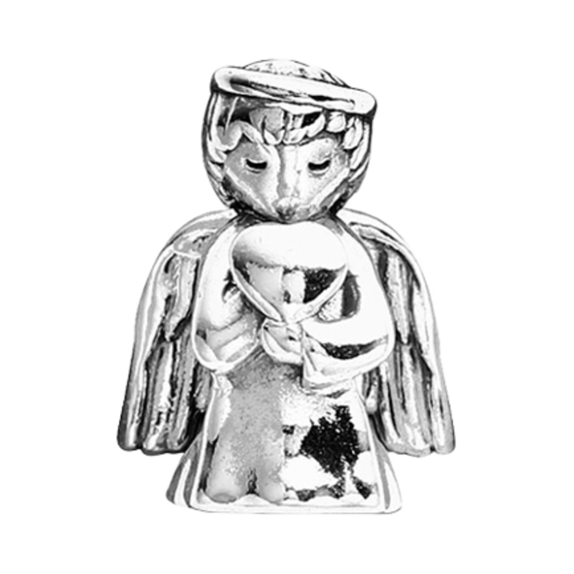 (W) 판도라 엔젤 오브 러브 참 스털링 실버((W) Pandora Angel of Love Charm Sterling Silver)