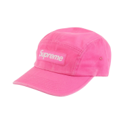 Supreme Washed Chino Twill Camp Cap Pink - 23SS