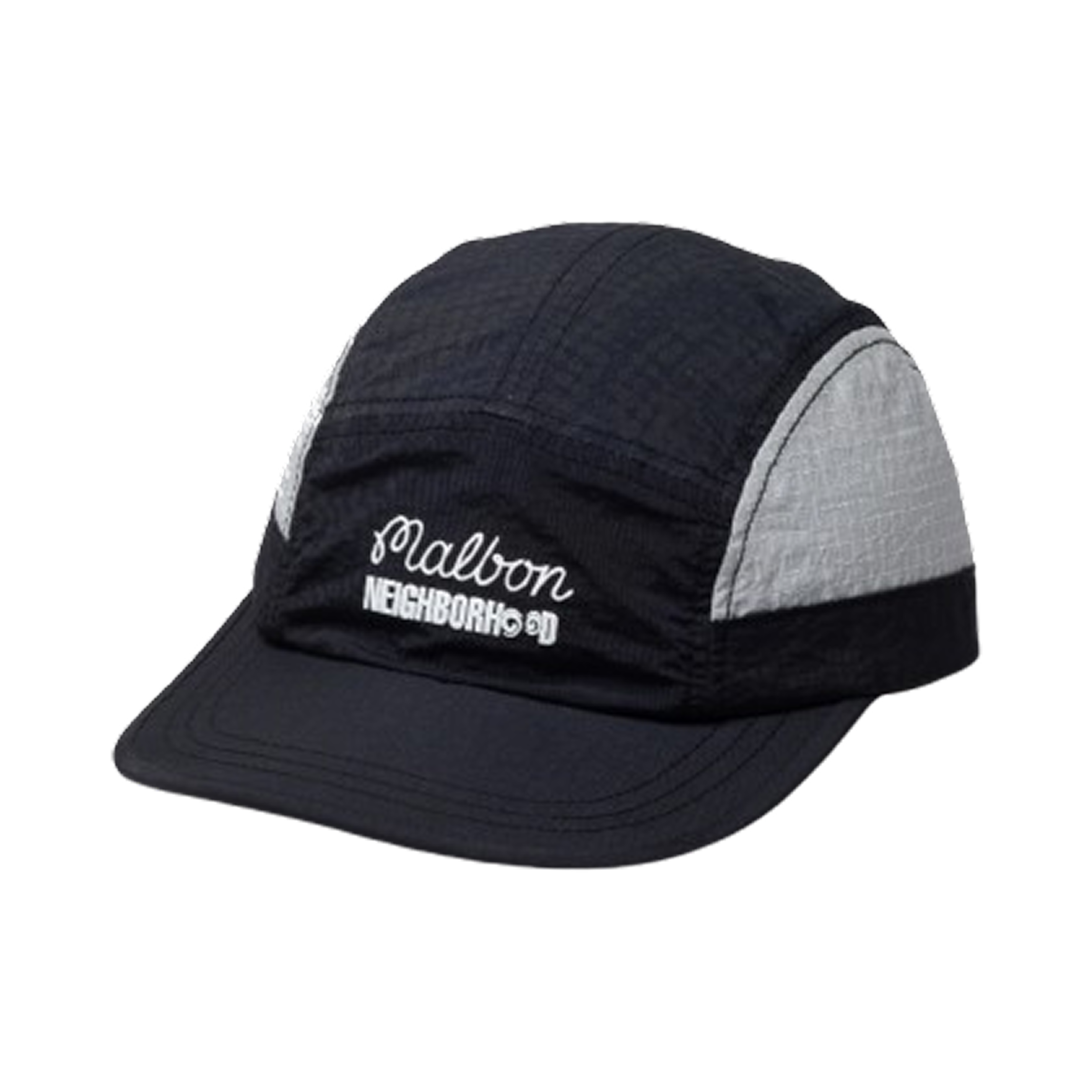 251HC54N-HT01 Neighborhood x Malbon Golf Camper Hat Black