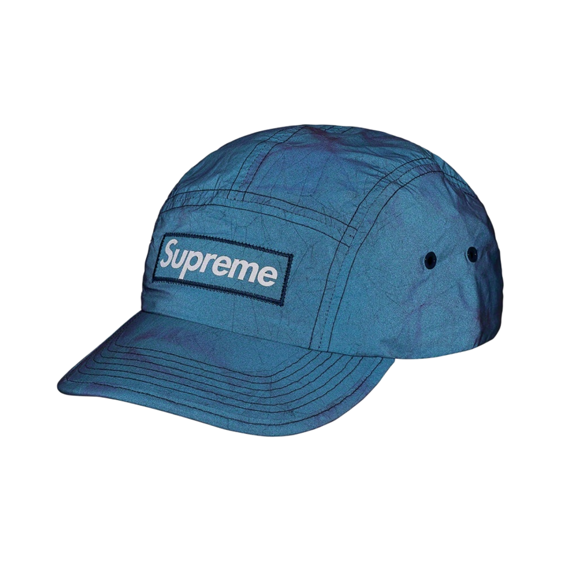슈프림 리플렉티브 다이드 캠프캡 블루 - 21SS(Supreme Reflective Dyed Camp Cap Blue - 21SS) - 2
