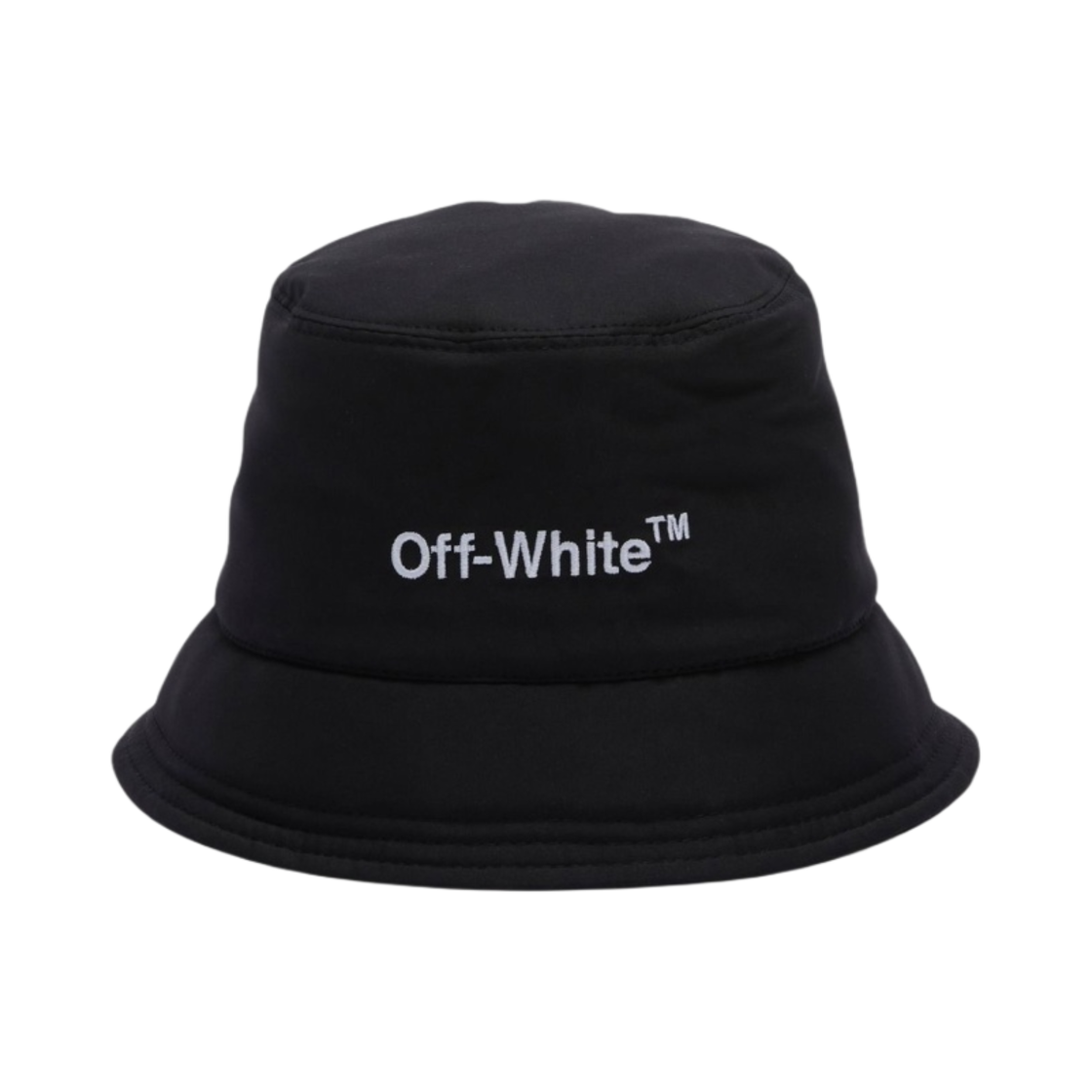 오프화이트 로고 레터 버킷햇 블랙(Off-White Logo Letter Bucket Hat Black)