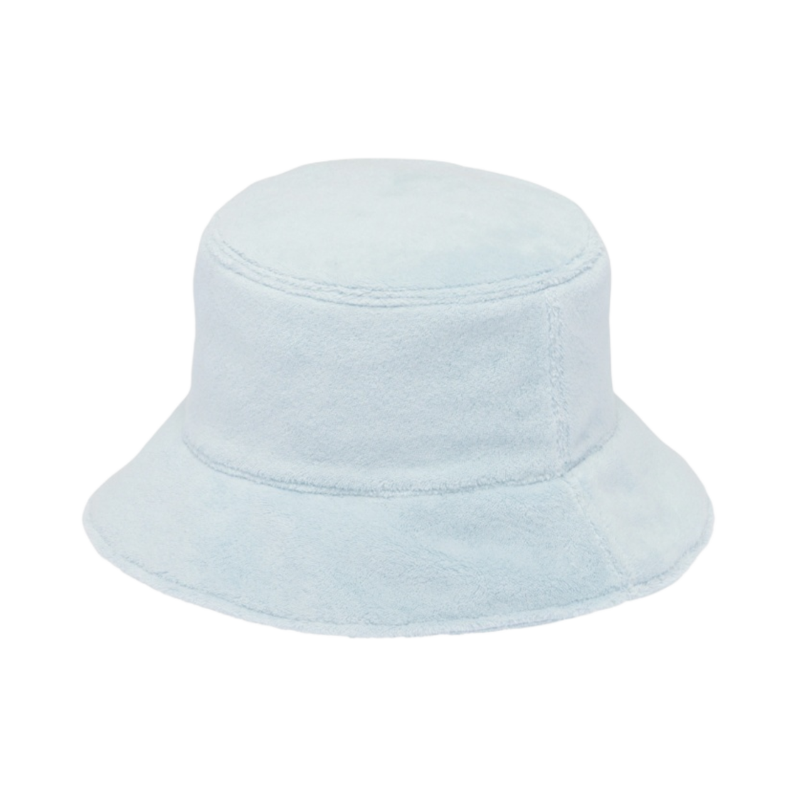 (W) 미우 미우 테리 패브릭 버킷햇 스카이 블루((W) Miu Miu Terry Cloth Bucket Hat Sky Blue) - 2