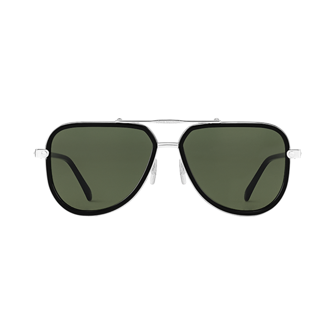 루이비통 LV 시그니처 듀오 파일럿 선글라스 다크 그린(Louis Vuitton LV Signature Duo Pilot Sunglasses Dark Green) - 2