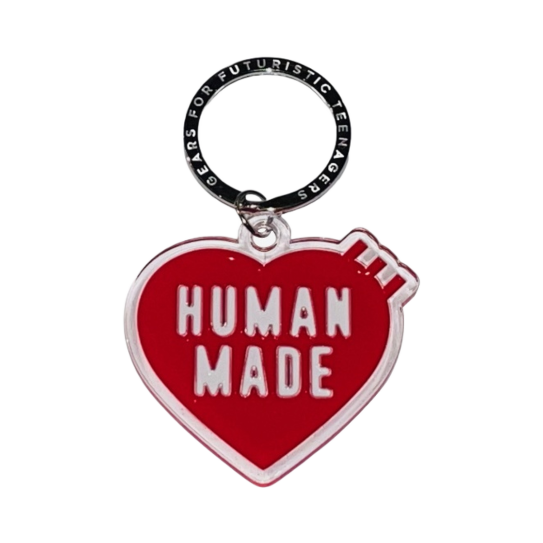 휴먼 메이드 하트 키링 레드(Human Made Heart Keyring Red)