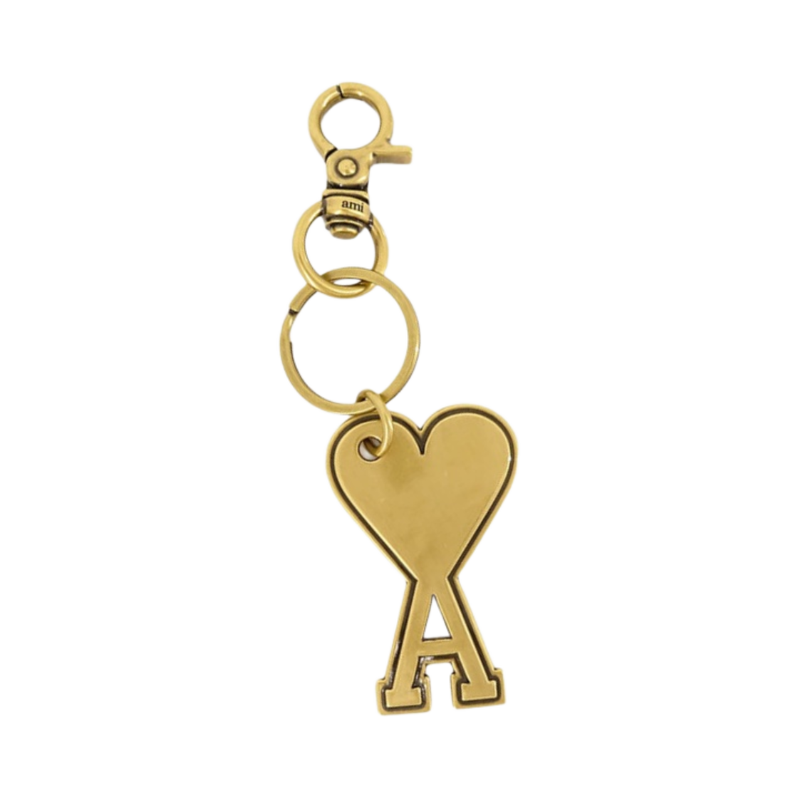 UKR906-369-907 AMI de Coeur Keyring Brass