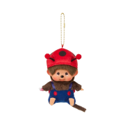 Monchhichi Bighead SS Ladybug Key Chain